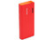 Batería Portátil recargable y linterna LED ADATA PT100 Powerbank de 10000 mAh. Color Rojo/Naranja.