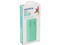 Batería Portátil recargable y linterna LED ADATA PT100 Powerbank de 10000 mAh, Color Azul/Rosa.