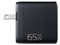 Cargador de Pared Adata Charger U de 65W, 2 puertos USB-C PD 3.0 y 1 puerto USB-A QC 3.0, Incluye Cable USB Tipo C de 2m, Color Negro.