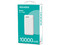 Batería Portátil Recargable PC100-14WH Powerbank de 10000 mAh, 20W, Conexión Tipo C, Color Blanco.