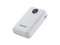 Batería Portátil Recargable ADATA Colorful C100 Power Bank de 10,000 mAh, Color Blanco.