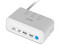 Cargador de Escritorio Acteck Energon Mate CE676, 20W, 3 Contactos AC, 2 Puerto Tipo A, 1 Puerto UCB Tipo C, Color Blanco.