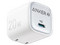 Cargador de Pared Anker Zolo de 20W, USB Tipo C, Color Blanco.