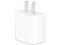 Cargador de Pared Apple MWVV3AM/A de 20W, USB Tipo C, Color Blanco.
