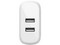 Cargador de Pared Belkin de 24W con 2 puertos USB. Color Blanco.