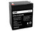 Batería de respaldo de 12V a 4.5AH, Batería libre de mantenimiento y fácil instalación, Compatible con CCTV y DSC.