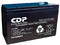 Batería CDP SLB 12-7.0, 12V, 7Ah con Tecnología VRLA/Lead Acid y Terminales Faston.