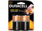 Paquete de 2 pilas Duracell tipo D.