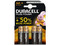 Paquete de 4 Baterías Duracell MN1500 Plus AA de 1.5V.