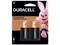 Paquete de 2 baterías Duracell tipo C.
