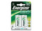 Pilas Energizer Recargables C, 2 piezas.