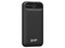 Batería Portátil recargable y linterna LED GHIA GAC-228N Powerbank de 2500 mAh. Color negro.
