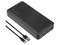 Batería Portátil Getttech GBN-E20FC-01, Carga Rápida, 20000 mAh, 2 x USB Tipo C, USB Tipo A. Color Negro.