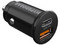 Cargador de Coche HyperGear Daul Mini de 20W, 1 Puerto USB Tipo A, 1 Puerto USB Tipo C, Color Negro.
