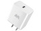 Cargador de Pared MYBAT MCGTRAC21W de 22W, 1 Puerto USB Tipo C, Color Blanco.
