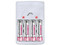 Cargador de Pilas MC-700, Compatible con AA, AAA y 9V, Incluye 4 Pilas Recargables Ni-MH/Ni-CD.
