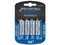 Batería Recargable Mitzu PowerPlus tamaño AA, de 1.2 Volts, de 1000 mAh, Ni-Cd. (4 piezas).