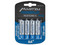 Batería Recargable Mitzu PowerPlus tamaño AA, de 1.5 Volts, de 700 mAh, Ni-Cd. (4 piezas).