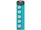 Batería Mitzu LithiuMax tipo Botón CR2035, de 3 Volts, de 150 mAh, Litio. (5 piezas).