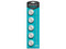 Batería Mitzu LithiuMax tipo Botón CR2032, de 3 Volts, de 150 mAh, Litio. (5 piezas).