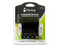 Cargador de Pilas Nextep NE-285, Para AA y AAA, Incluye 2 Pilas AA, Color Negro.
