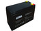 Batería de Respaldo SAXXON de 12V, compatible DSC/CCTV.
