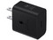 Cargador de Pared Samsung EP-T2510NBEGMX de 25W, 5A, 9V, USB-C. Color Negro.