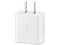 Cargador de pared Samsung EP-T2510NWEGMX, USB-C, 5V, 2A, 25W, Carga Rápida PD 3.0. Color Blanco.