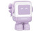 Cargador de Pared Ugreen Nexode Mini GaNRobot de 30W, 1 puerto USB-C de carga rápida, Tecnología GaN II, Pantalla LED. Color Morado.