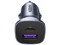 Cargador de Auto Ugreen de 30W, Voltaje de entrada 12 y 24 Vcd, 1 puerto USB-C PD3.0, 1 puertos USB-A QC4.0, Carga rápida. Color Gris.