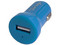 Cargador para auto Vorago AU-101 portátil, USB. Color Azul.