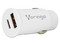 Cargador para Auto Vorago AU-305-WH con USB-C y USB-A Carga Rápida. Color Blanco.