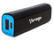 Batería Portátil recargable Vorago PB150, 2200 mAh. Color Negro y Azul.