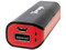Batería Portátil recargable Vorago PB150, 2200 mAh. Color Negro y Rojo.