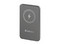Cargador, Verbatim, Charge and Go Magnético Inalámbrico Power Bank 10000 mAh, Color Gris.