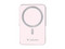 Cargador Portátil Verbatim 32267 de 10000mAh, Con Carga Inalámbrica. Color Rosa.