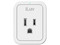Clavija inteligente iLuv Smart Wi-Fi Plug Permite Controlar la Corriente de los Electrodomésticos, soporta hasta 1875W.