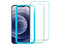 Protector de pantalla ESR 3C03201420101 de vidrio para iPhone 12 y 12 Pro paquete de 2 piezas. Color Transparente.
