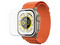 Protector de pantalla MyBat MAPWH49SC90 de vidrio templado 9H con nanotecnología y protección contra fragmentación para Apple Watch Ultra de 49mm. Color Transparente.