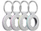 Protector para AirTag Mophie 402320690 paquete de 4 piezas. Color Blanco.