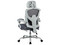 Silla Gamer Balam Rush Bolt Nou W, Descansa brazos, Altura Ajustable, Soporta hasta 130kg, Color Blanco.