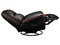 Sofá Cougar Overlord CGR-OVL-ORB, Soporta Hasta 150 Kg, Reclinable de Hasta 160 Grados. Color Negro y Naranja.