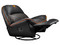 Sofá Cougar Overlord CGR-OVL-ORB, Soporta Hasta 150 Kg, Reclinable de Hasta 160 Grados. Color Negro y Naranja.