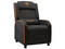 Sofá Cougar Ranger One CGR-SA1, Soporta Hasta 160 Kg, Reclinable de Hasta 160 Grados. Color Negro y Naranja.