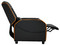Sofá Cougar Ranger One CGR-SA1, Soporta Hasta 160 Kg, Reclinable de Hasta 160 Grados. Color Negro y Naranja.