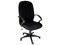 Silla Ejecutiva Ergo 1956, con descansa brazos, Reclinación Ajustable, Giratoria, Color Negro.