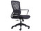 Silla Ejecutiva Ergo Portonovo, Altura Ajustable, Tela con Respaldo en Malla, Color Negro.