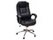 Silla Ejecutiva Naceb NA-0930N, Vinipiel, Semi Reclinable, Descansa brazos acojinados, Hasta 120 kg. Color Negro.
