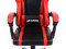 Silla Gaming Nextep Dragón XT Falkor, respaldo reclinable, soporta hasta 150 kg. Color Negro/Rojo. Incluye Mini Bocina Nextep NE-400.