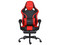 Silla Gamer Nextep Falkor Ergonómica con Masaje Lumbar y Reposa Pies. Color Rojo/Negro.
